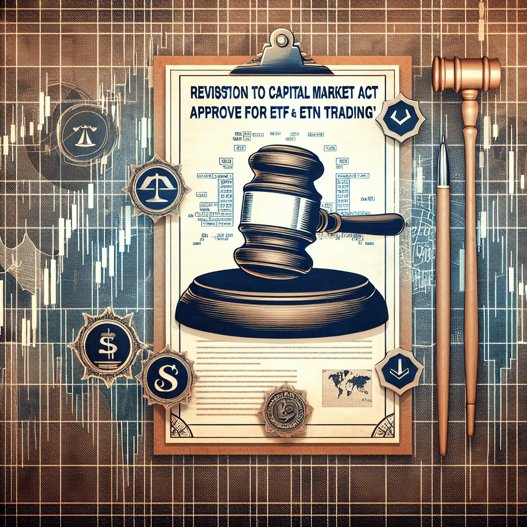 Revisions to Capital Market Act and Approval for ETF and ETN Trading